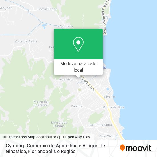 Gymcorp Comércio de Aparelhos e Artigos de Ginastica mapa