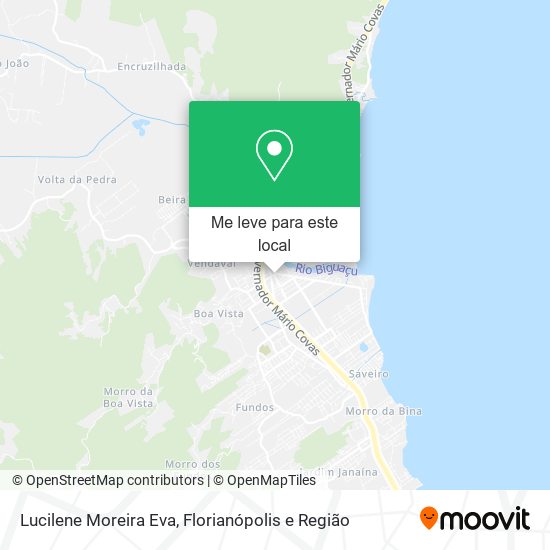 Lucilene Moreira Eva mapa