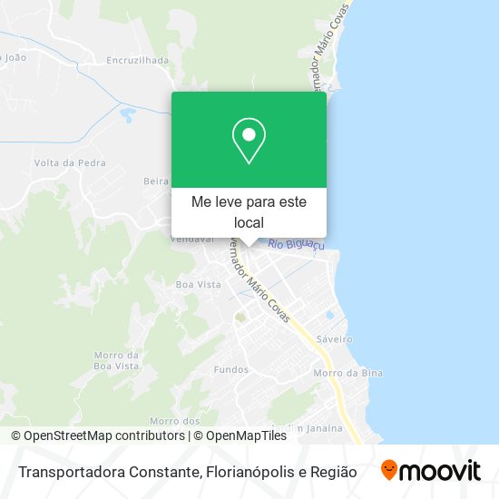 Transportadora Constante mapa