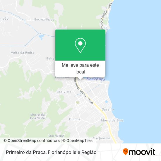 Primeiro da Praca mapa