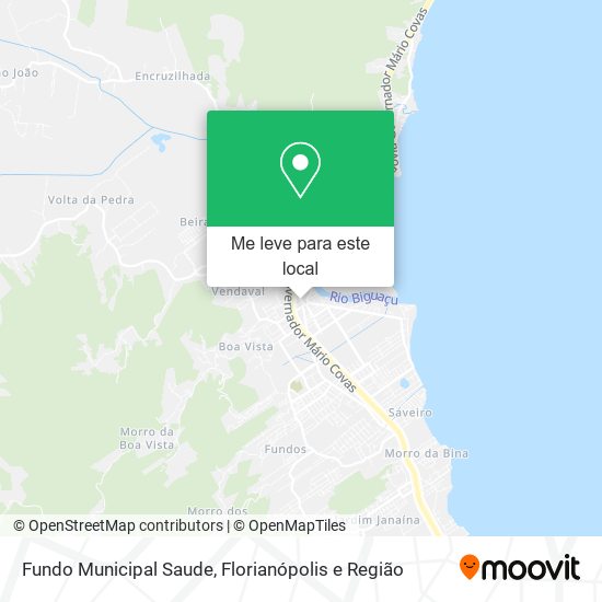 Fundo Municipal Saude mapa