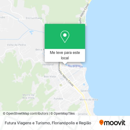 Futura Viagens e Turismo mapa