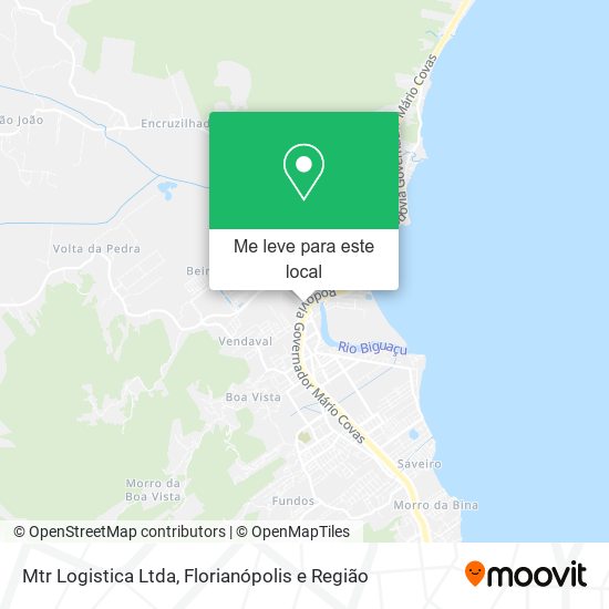 Mtr Logistica Ltda mapa