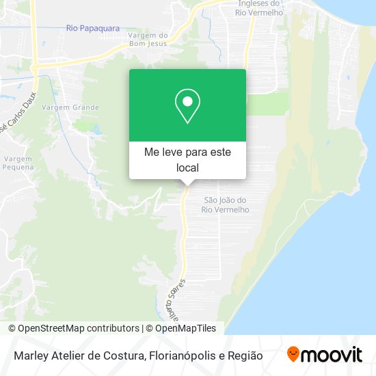 Marley Atelier de Costura mapa
