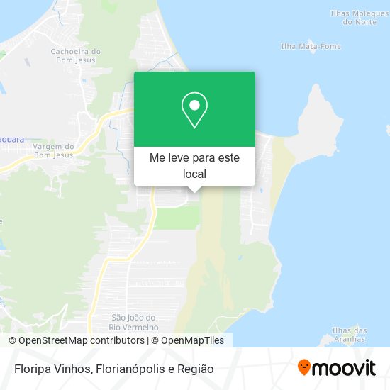 Floripa Vinhos mapa