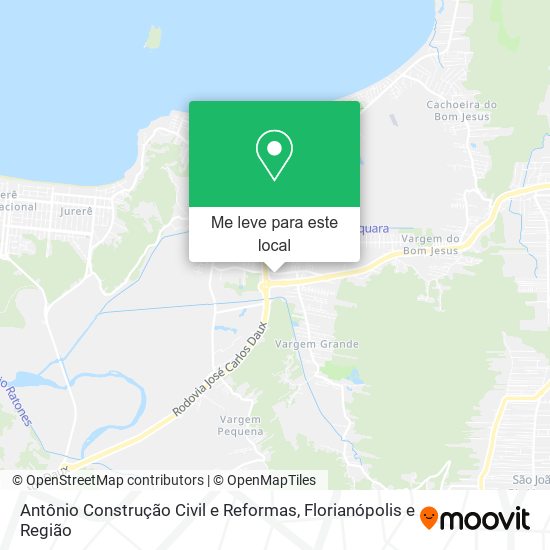 Antônio Construção Civil e Reformas mapa