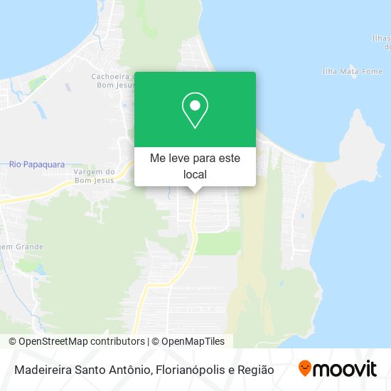 Madeireira Santo Antônio mapa