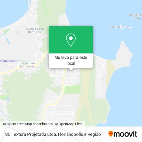 SC Textura Projetada Ltda mapa