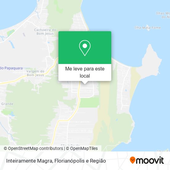 Inteiramente Magra mapa