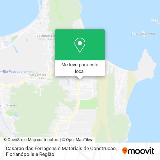 Casarao das Ferragens e Materiais de Construcao mapa