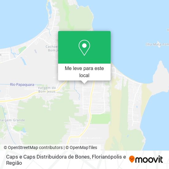 Caps e Caps Distribuidora de Bones mapa