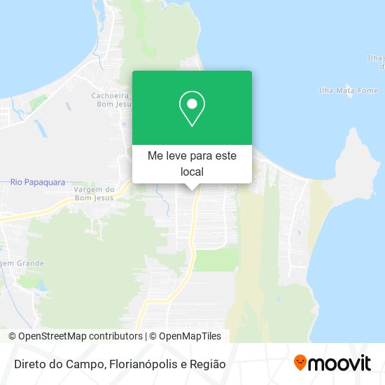 Direto do Campo mapa