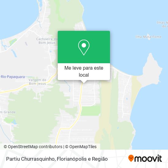 Partiu Churrasquinho mapa