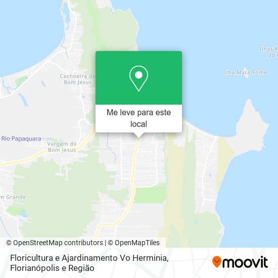 Floricultura e Ajardinamento Vo Herminia mapa