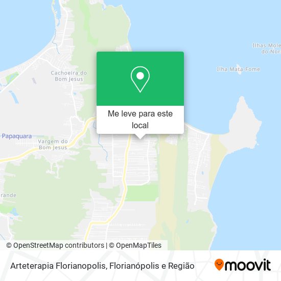 Arteterapia Florianopolis mapa