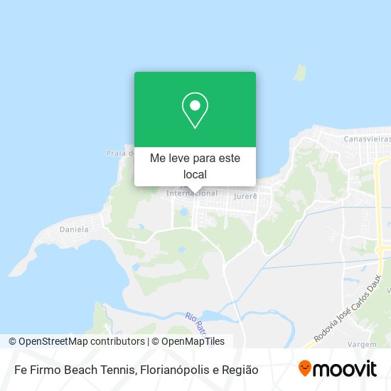 Fe Firmo Beach Tennis mapa