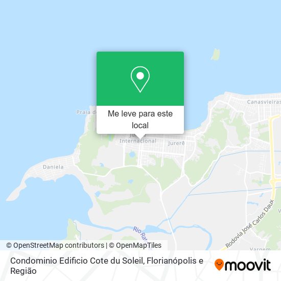 Condominio Edificio Cote du Soleil mapa