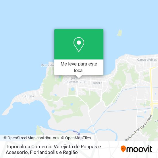 Topocalma Comercio Varejista de Roupas e Acessorio mapa