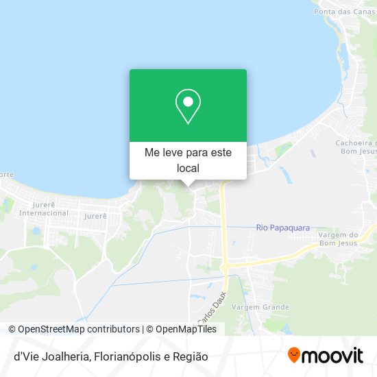 d'Vie Joalheria mapa