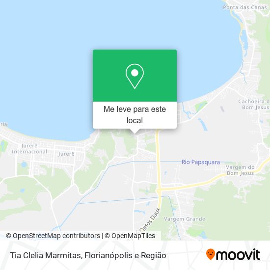 Tia Clelia Marmitas mapa