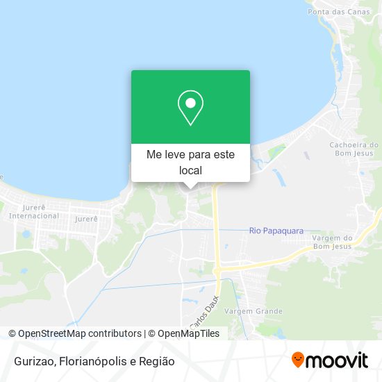 Gurizao mapa