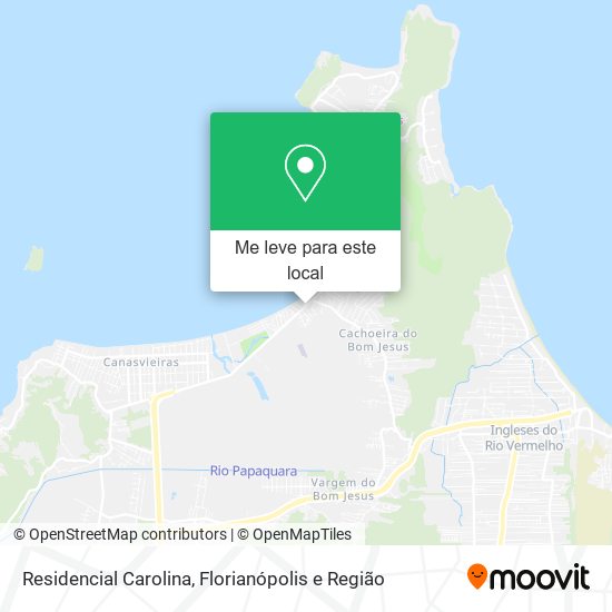 Residencial Carolina mapa