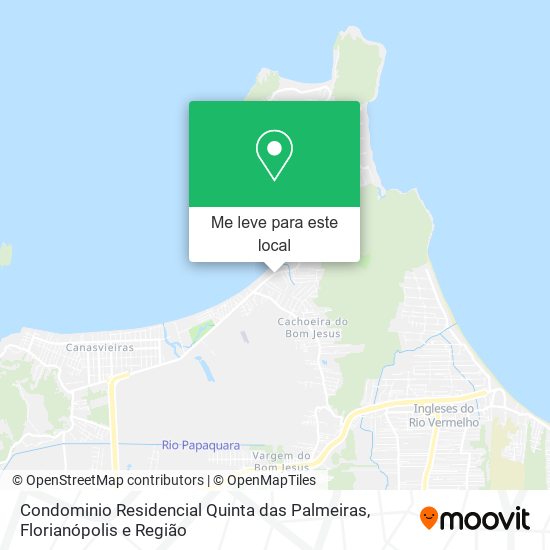 Condominio Residencial Quinta das Palmeiras mapa