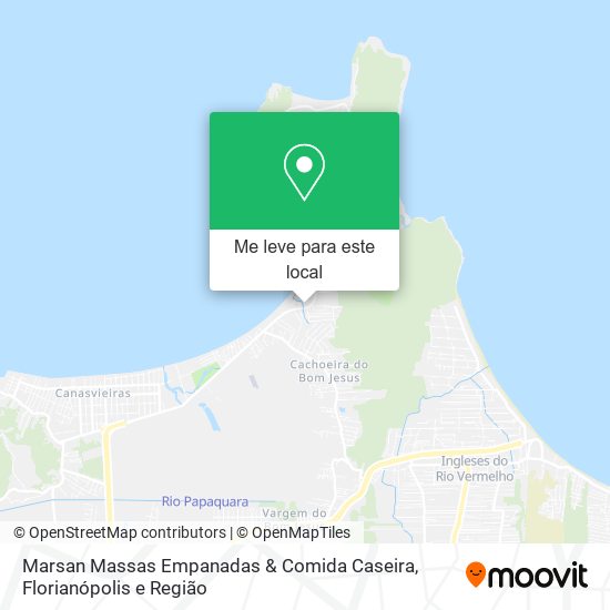 Marsan Massas Empanadas & Comida Caseira mapa