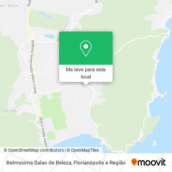 Belmssima Salao de Beleza mapa