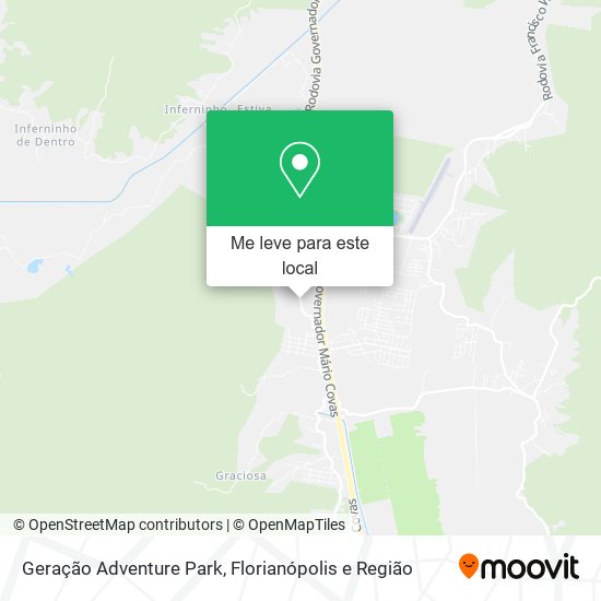 Geração Adventure Park mapa
