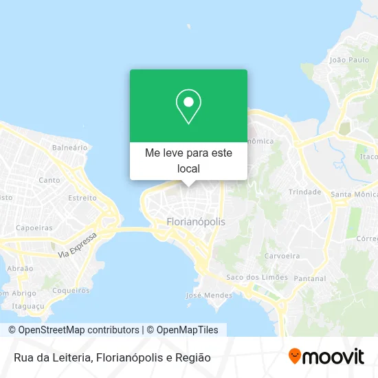 Rua da Leiteria mapa