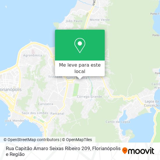 Rua Capitão Amaro Seixas Ribeiro 209 mapa