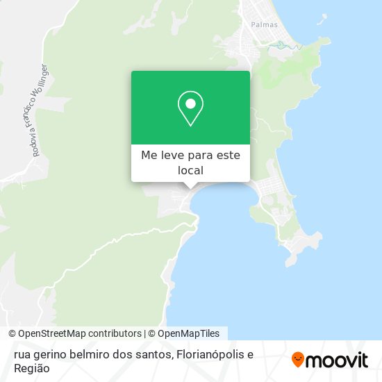 rua gerino belmiro dos santos mapa