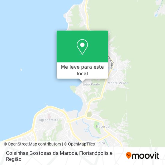 Coisinhas Gostosas da Maroca mapa