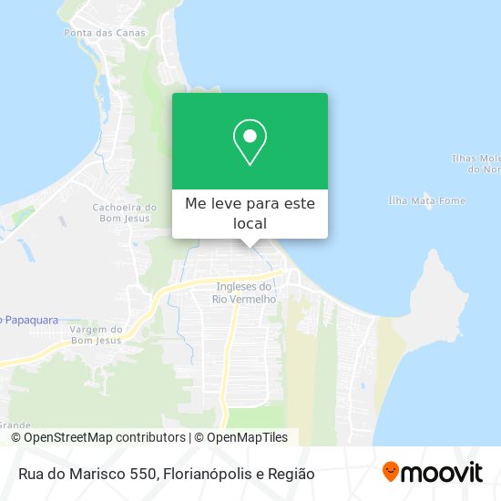 Rua do Marisco 550 mapa