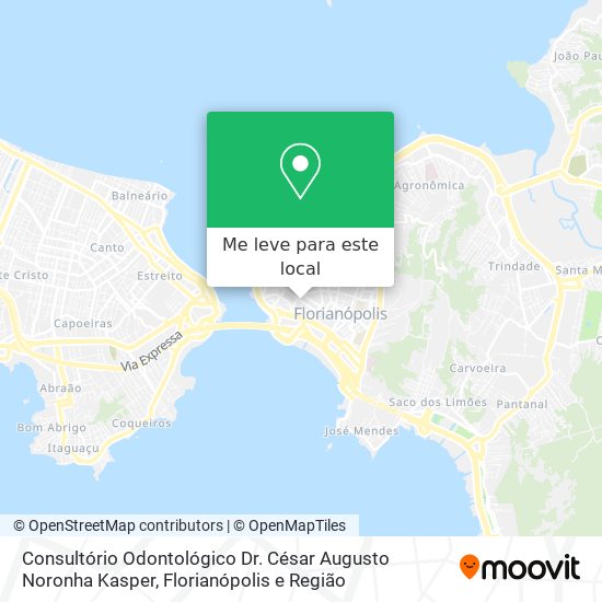 Consultório Odontológico Dr. César Augusto Noronha Kasper mapa