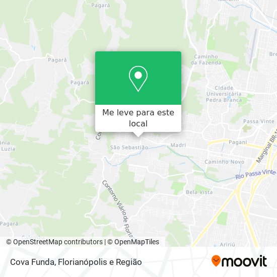 Cova Funda mapa