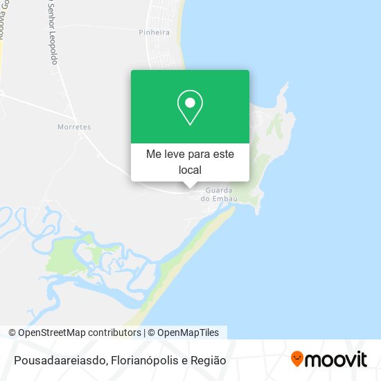 Pousadaareiasdo mapa