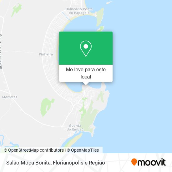 Salão Moça Bonita mapa