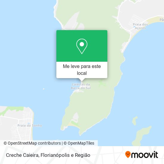 Creche Caieira mapa