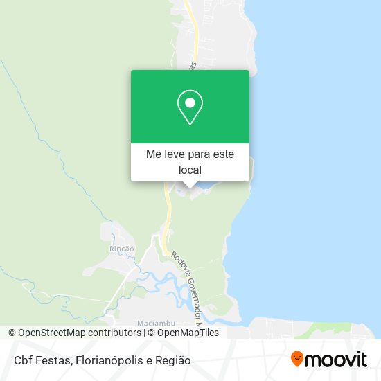 Cbf Festas mapa