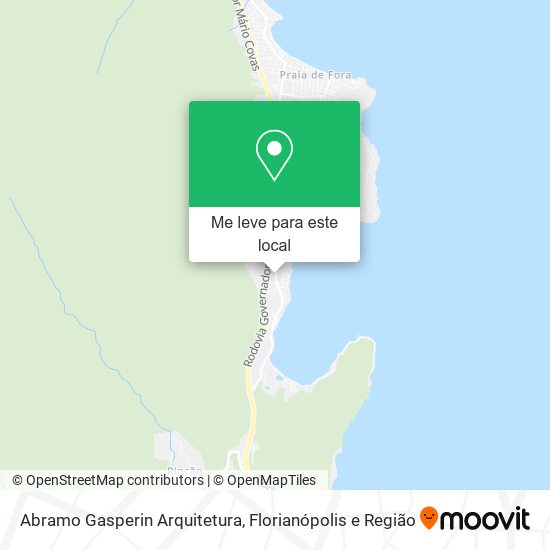 Abramo Gasperin Arquitetura mapa