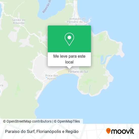 Paraíso do Surf mapa