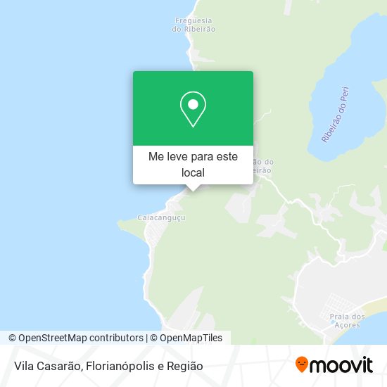 Vila Casarão mapa