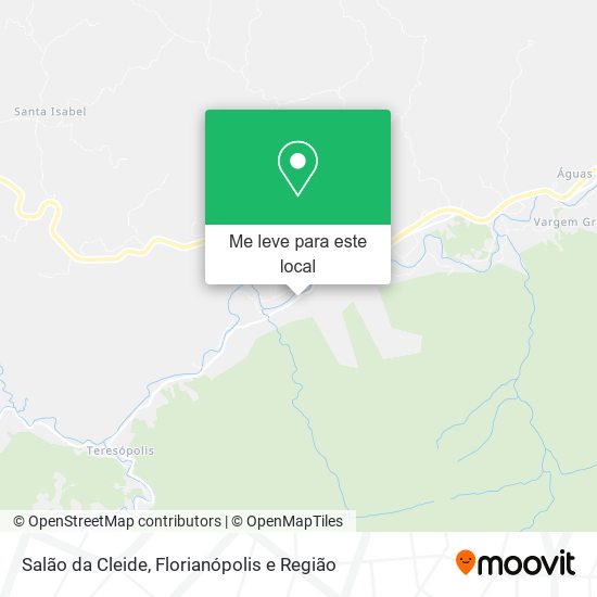 Salão da Cleide mapa