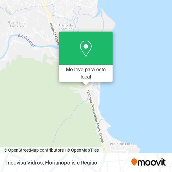 Incovisa Vidros mapa