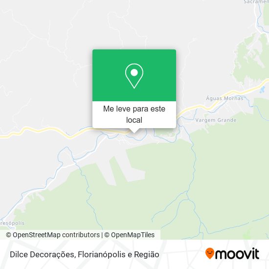 Dilce Decorações mapa