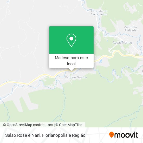 Salão Rose e Nani mapa