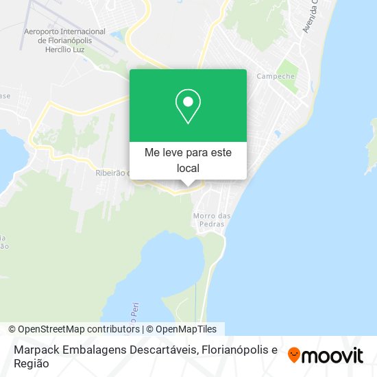 Marpack Embalagens Descartáveis mapa