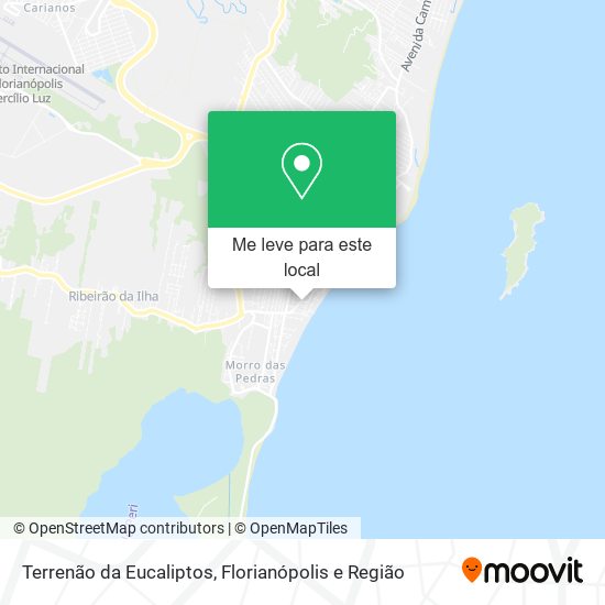 Terrenão da Eucaliptos mapa